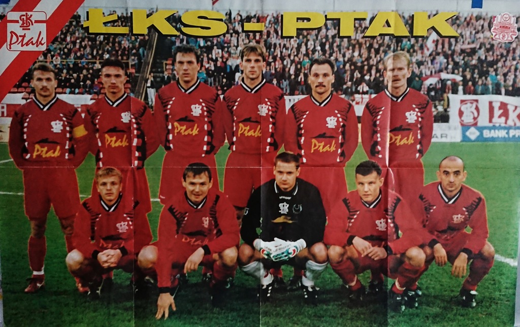 Mistrzowski duży plakat ŁKS Łódź 1998 92x59