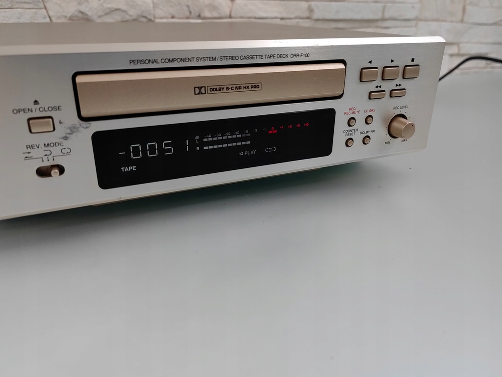 DENON DRR-F100 Midi magnetofon poziome ładowanie