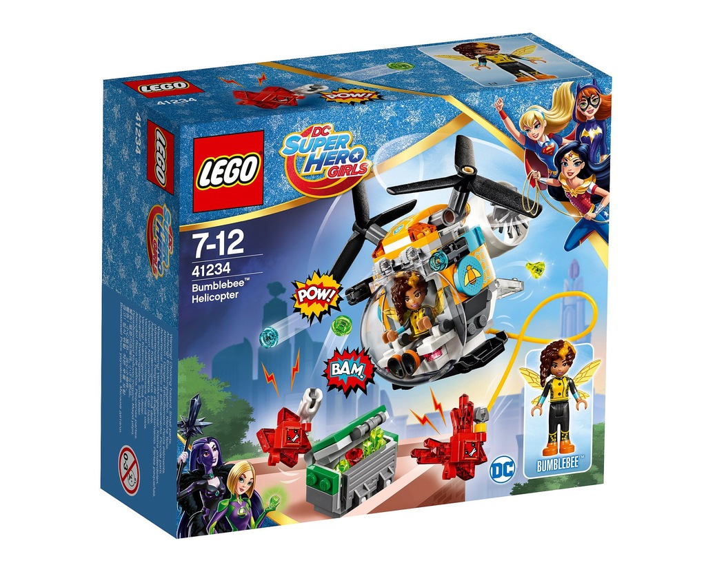 Klocki LEGO Lego DC Super Hero Girls Helikopter Bumblebee 41234