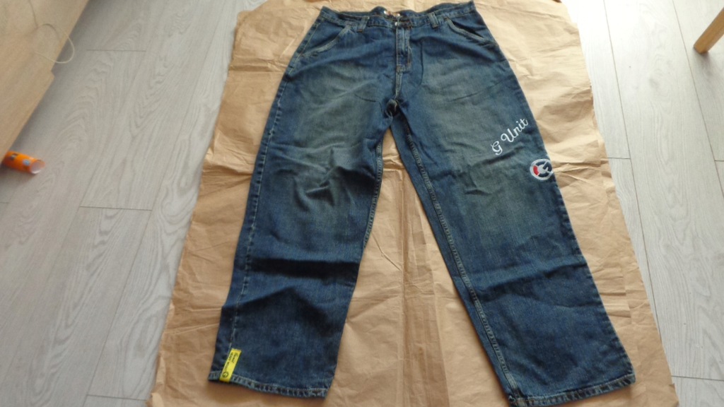 G-UNIT 50cent JEANS HIP-HOP MEN SPODNIE .38*36 XL