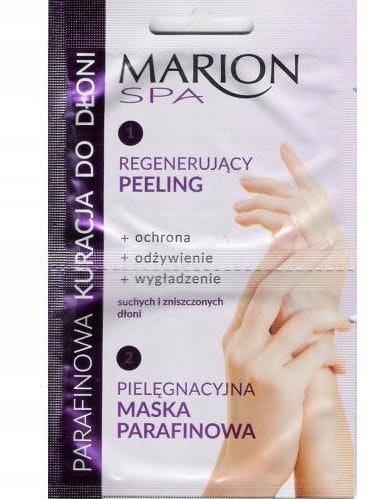 MARION Parafinowa Kuracja dla Dłoni peeling+maska