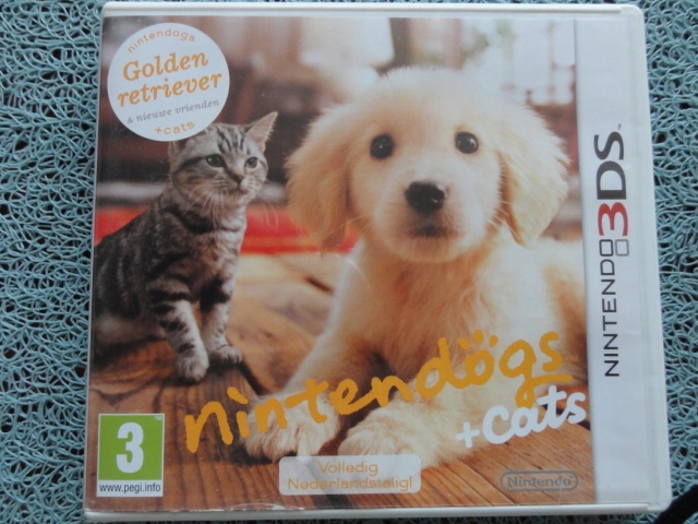 DOGS + Cats Golden Retriever 3DS Nintendo