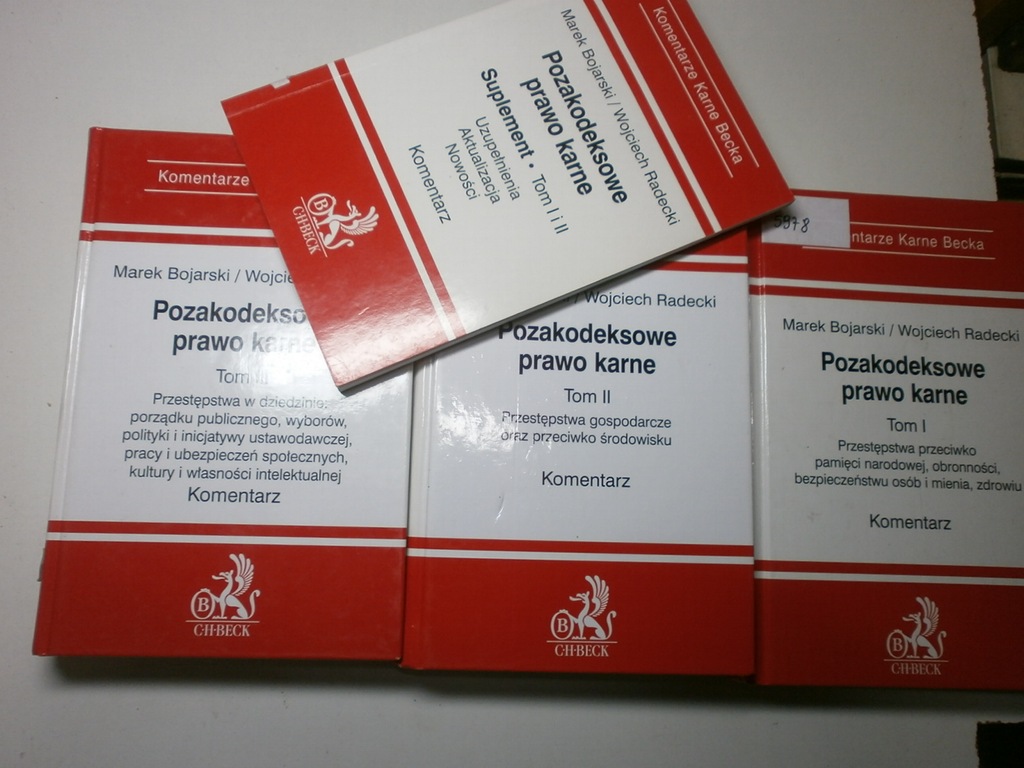 Pozakodeksowe prawo karne komplet Bojarski