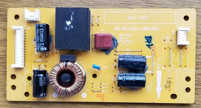 Driver LED 40-RL4312-DRC1XG z TV Hannspree HSG1241