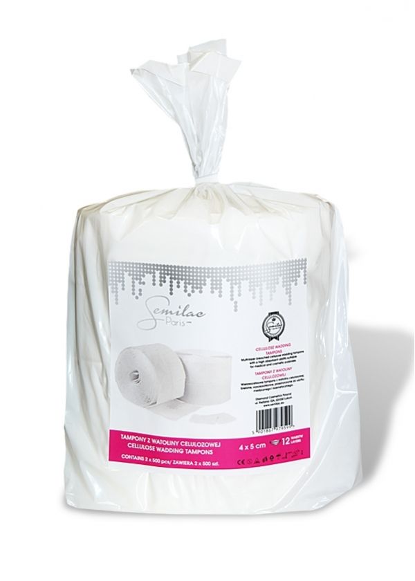 Semilac UV Hybrid Dust-Free Cotton Wipes waciki be