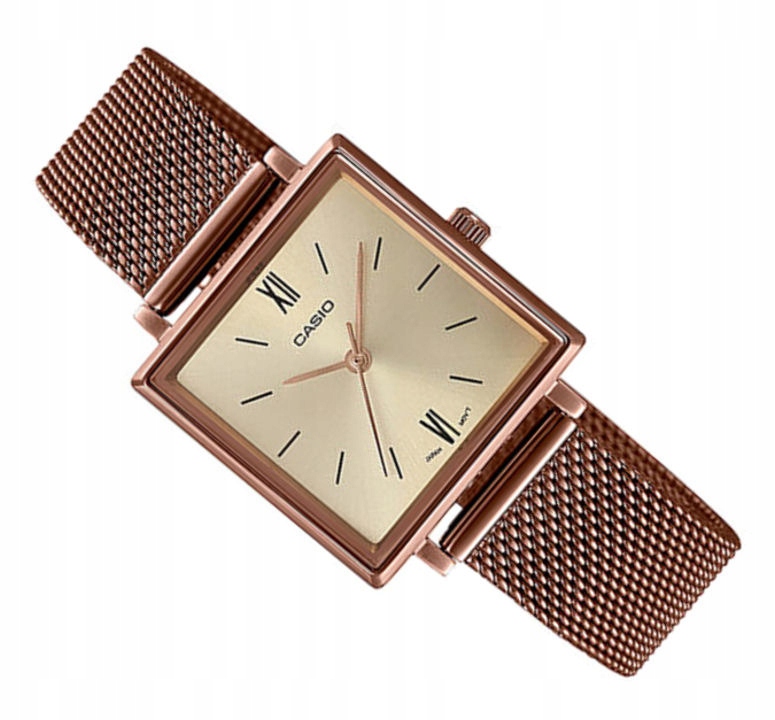 DAMSKI KWADRATOWY ZEGAREK CASIO LTP-E155MR -9BEF