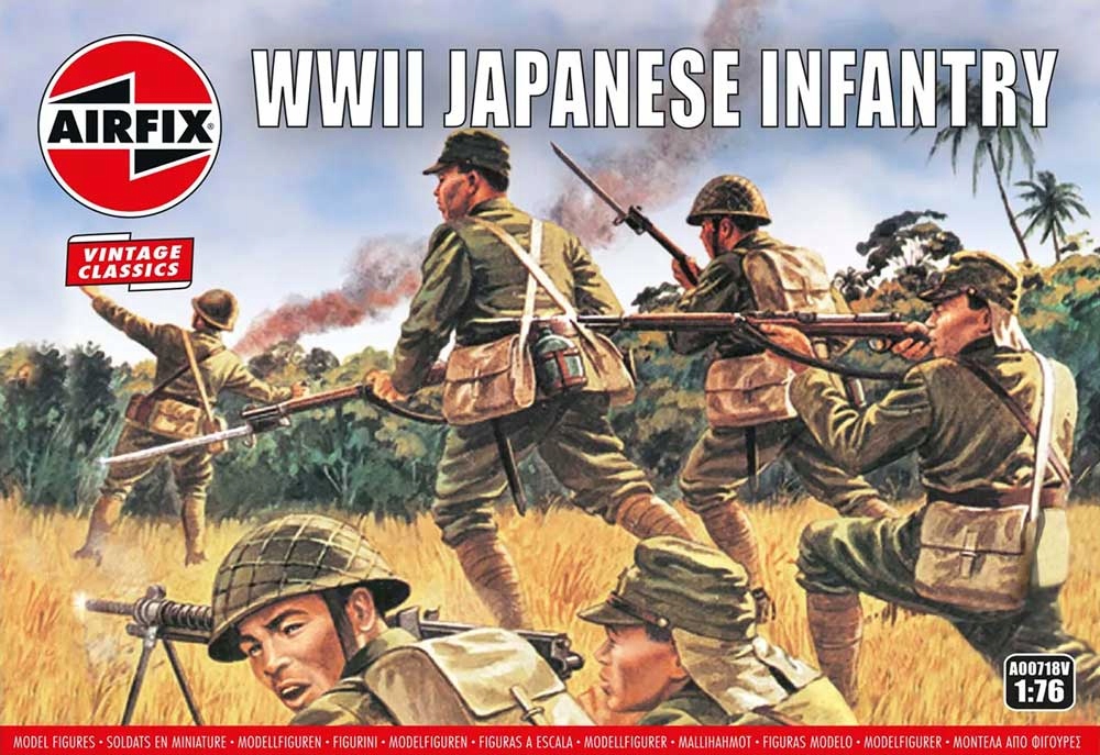 Airfix 00718V 1/76 WW2 Japanese Infantry
