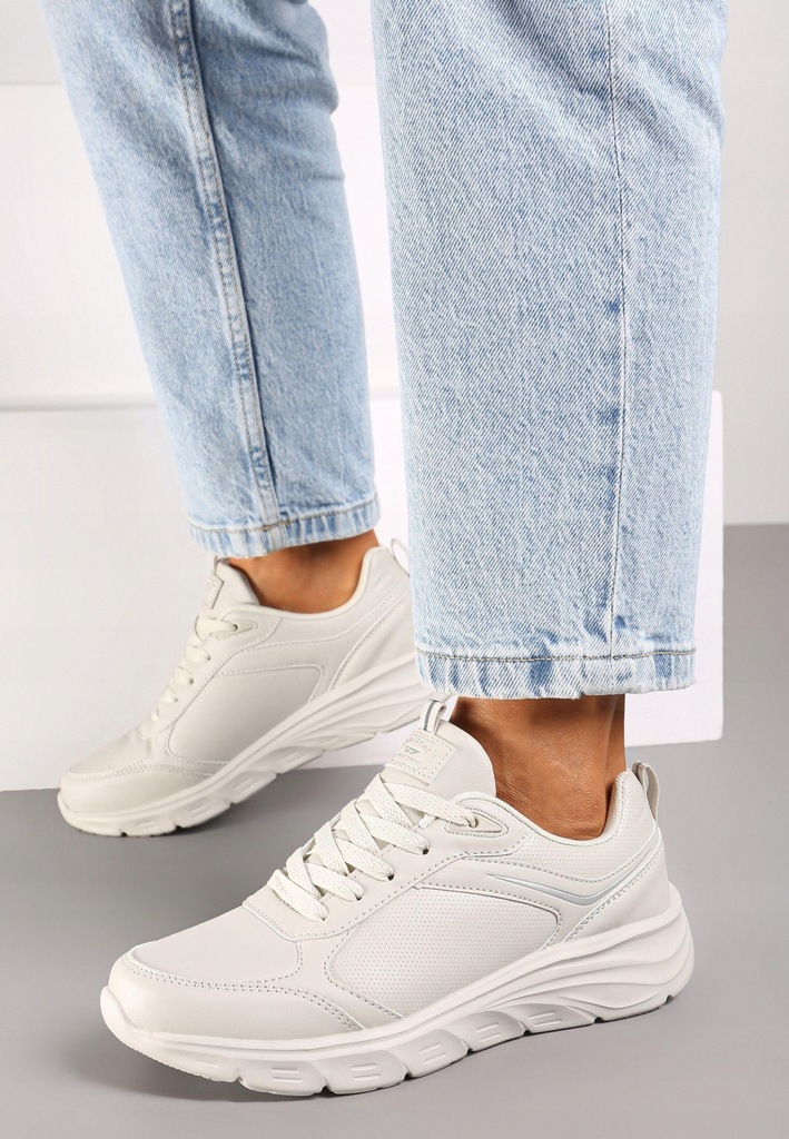 Renee Beżowe Buty Sportowe damskie