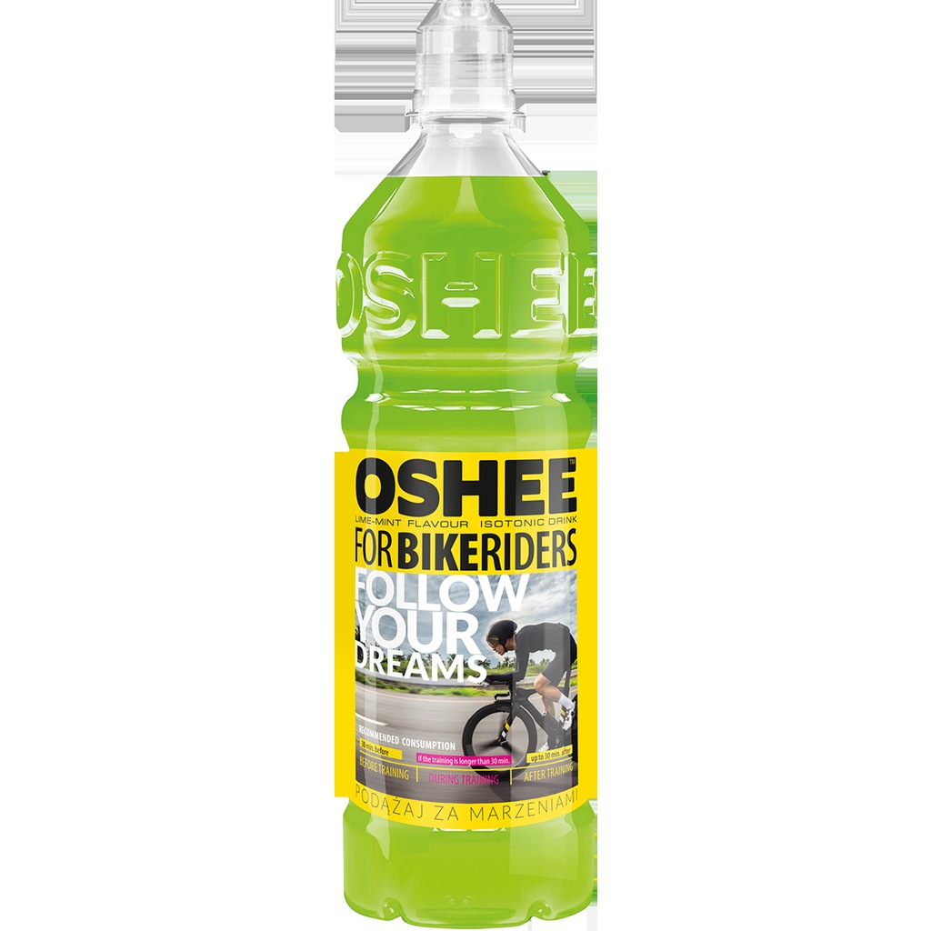 (x6) OSHEE Isotonic Drink Limonka-Mięta 750ml