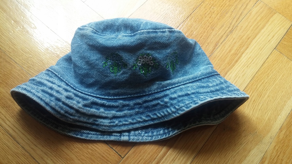 czapka czapeczka kapelusz jeans 92 98