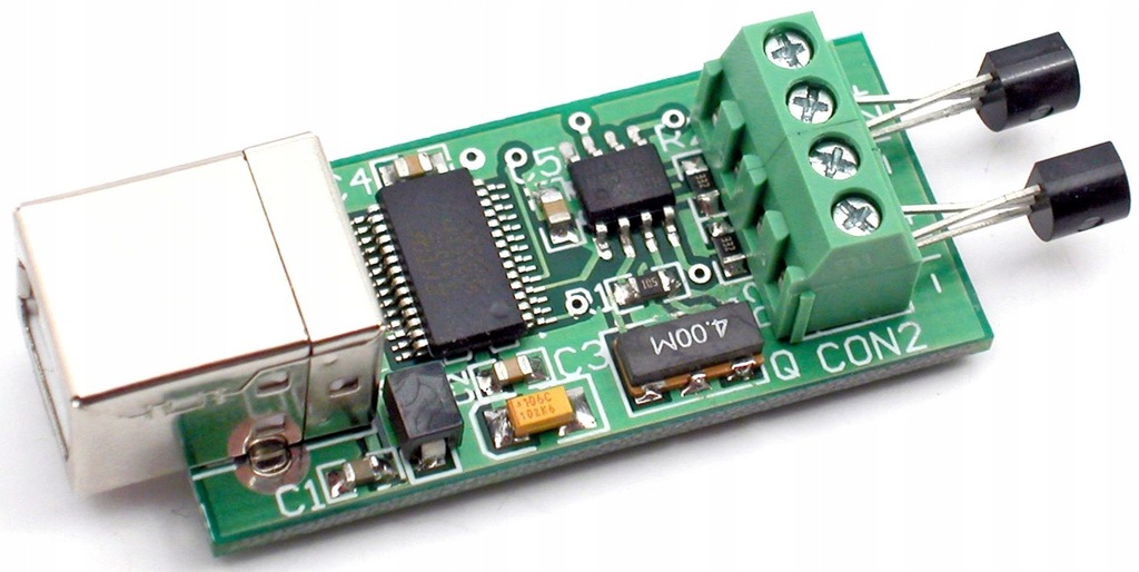 Rejestrator temperatury z USB, DIY, AVT5230 B