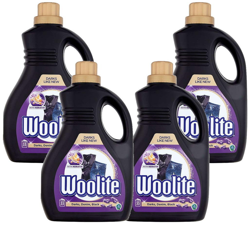 Woolite Dark Płyn Prania Czarnego 132pr 4x2L= 8L 7561628879