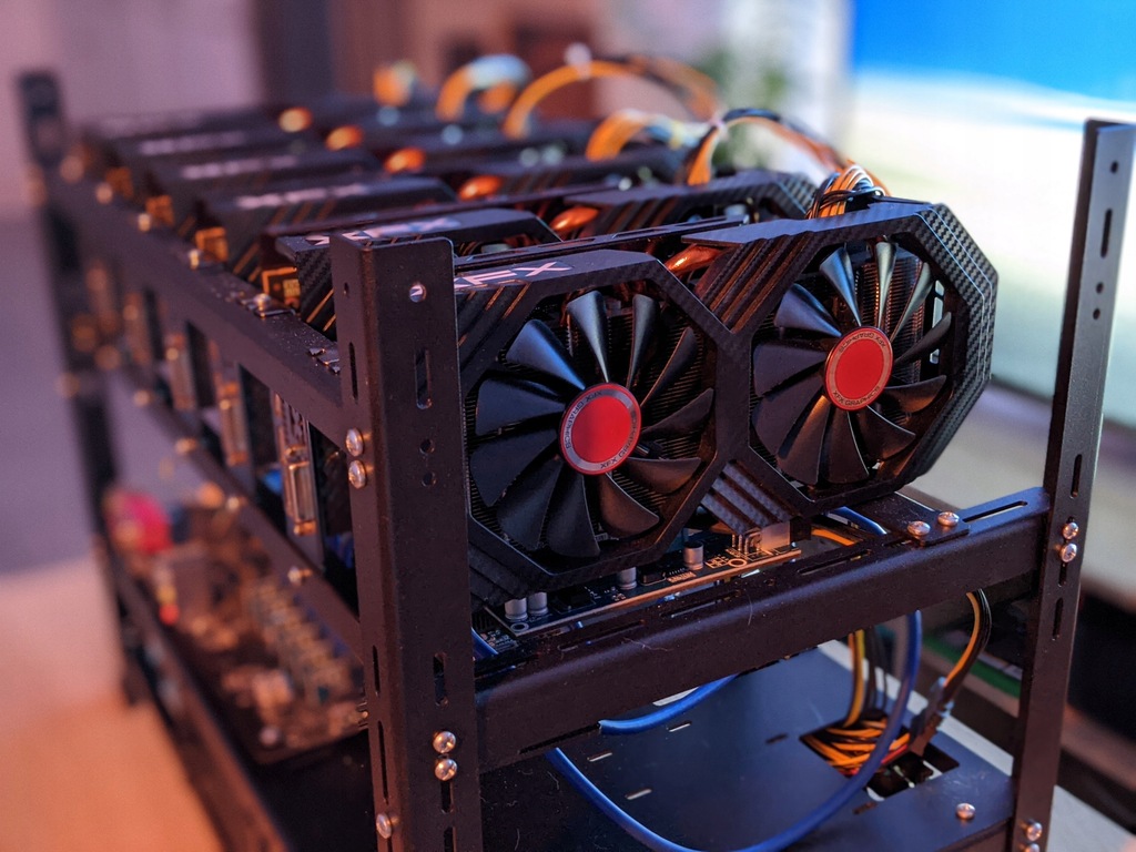 Купить 174 Мх/с — 6 майнеров криптовалюты RX580 XFX #SZTOS: отзывы, фото, характеристики в интерне-магазине Aredi.ru