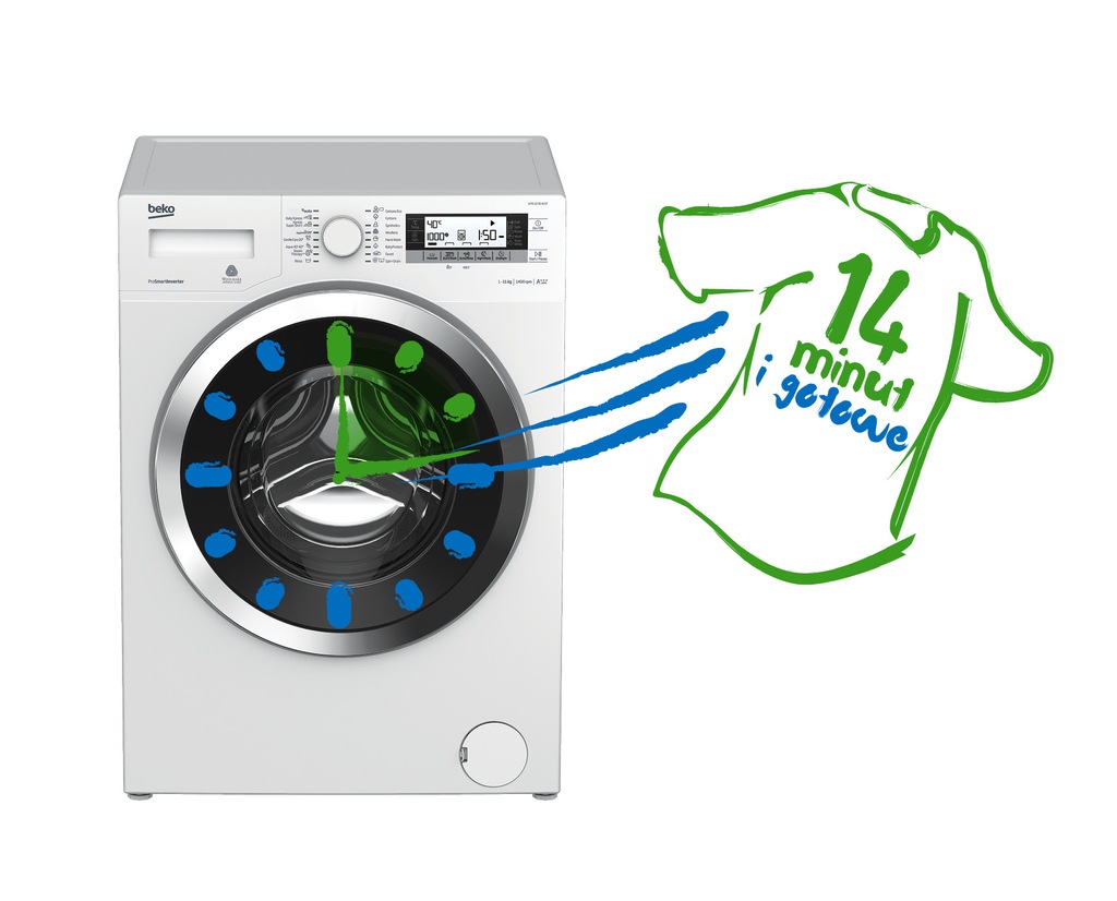 Pralka Automatyczna BEKO WRE 7612 XWW A+++ 7kg - 7767403948 - oficjalne ...