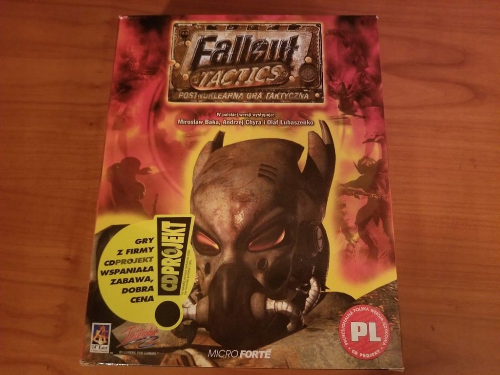 Fallout Tactics + Fallout 1 i 2 BIG BOX