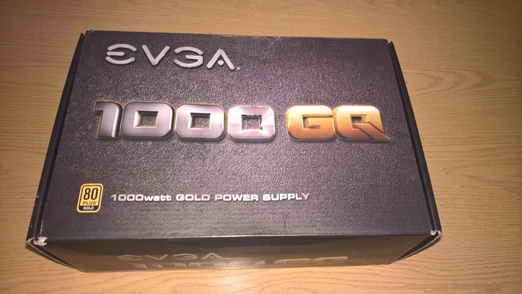 EVGA 1000 GQ V2, 80 PLUS GOLD 1000W MODULAR