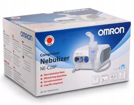 Nebulizator Inhalator OMRON NE C28P CICHY 60dB