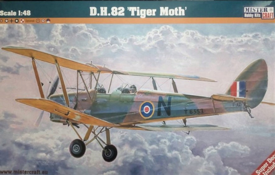 Купить Модель - D.H.82 Tiger Moth 1/48 MISTERCRAFT новая: отзывы, фото, характеристики в интерне-магазине Aredi.ru