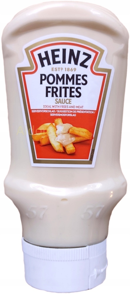 Heinz 430g POMMES FRITES sos majonez do frytek