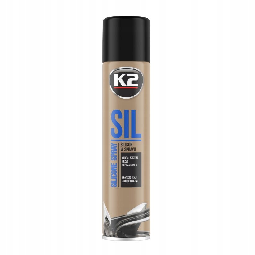 K2 SIL - 100% SPRAY DO USZCZELEK SILIKON 300 ml