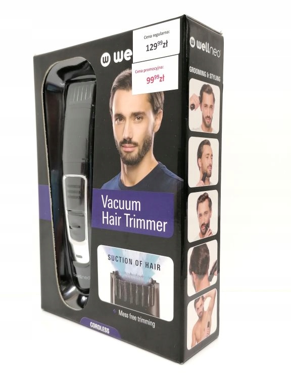 wellneo vacuum hair trimmer