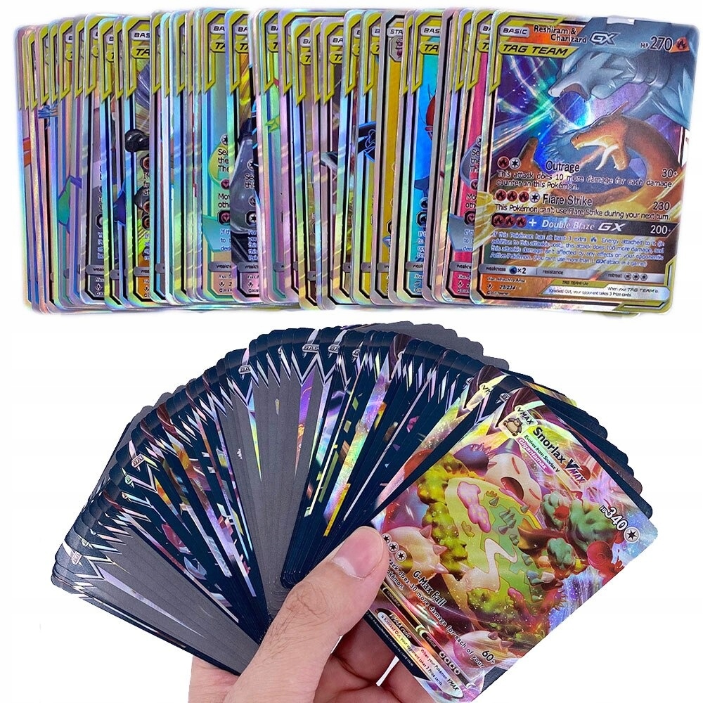 50-300 Cartas Pokémon™ (VMAX,GX.)