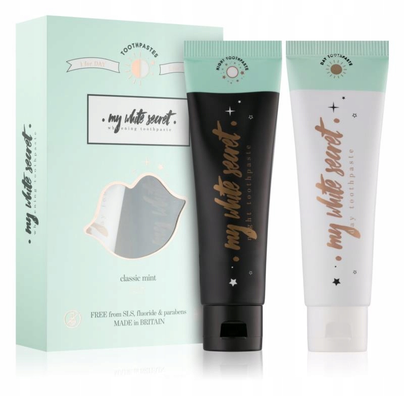 MY WHITE SECRET (DAY+NIGHT TOOTHPASTE) 2 X 50 ML