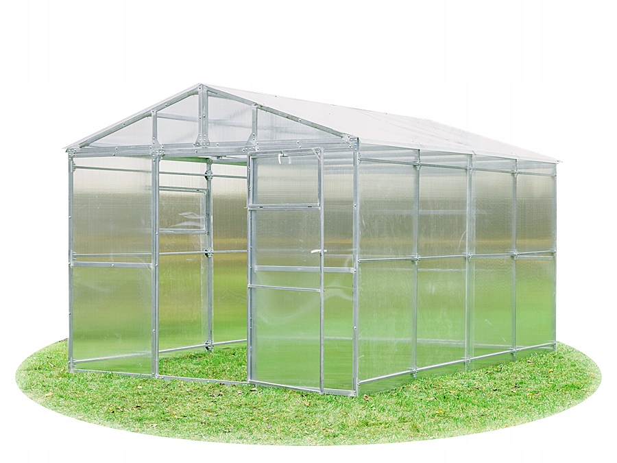 Szklarnia Ekspert Domek PRO 40x20 2,85x8m z poliwęglanem 4mm