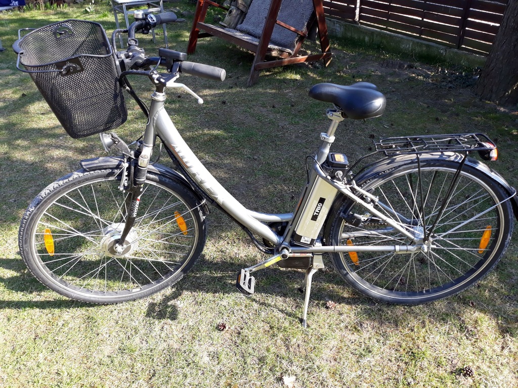 Rower elektryczny niemiecki ALUREX 8113981228 oficjalne archiwum