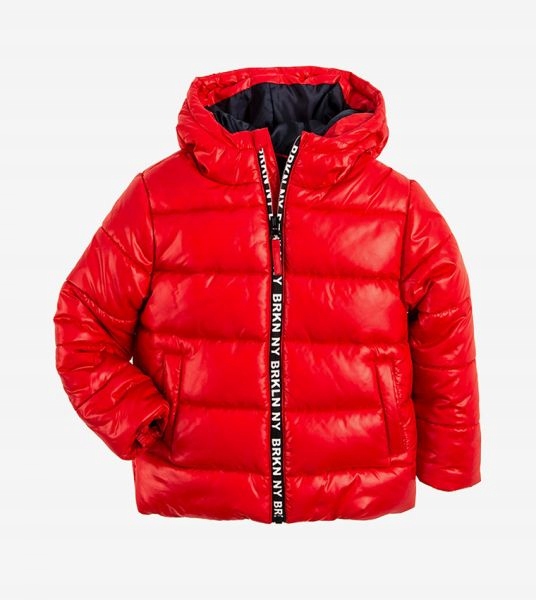 COOL CLUB kurtka zimowa chłopięca 140 czerwona