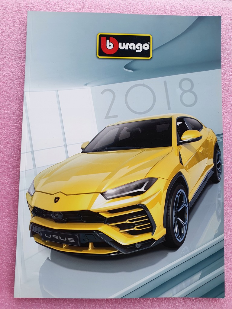 Katalog A4 Duży Bburago 2018 Burago