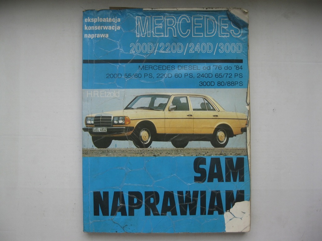 MERCEDES W123 Sam naprawiam Mercedes W123 Beczka