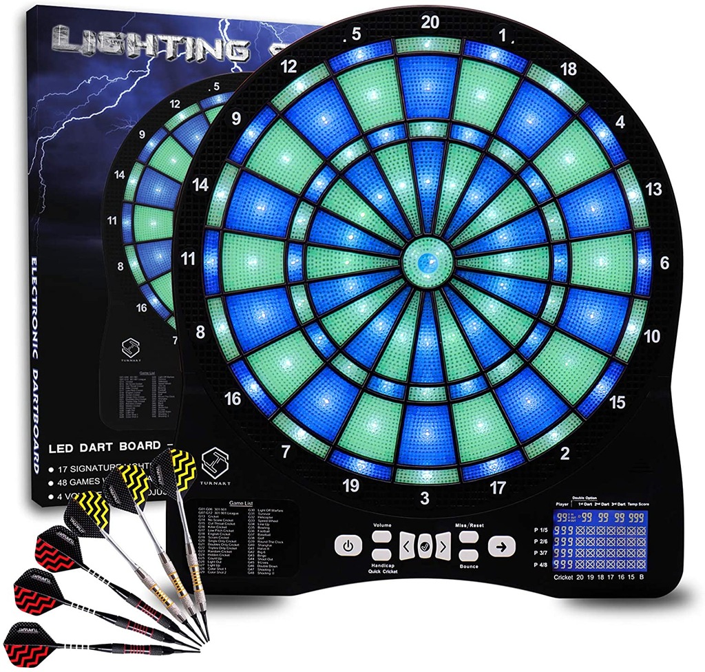 Tablica elektroniczna TURNART Electronic Dartboard LED (2381