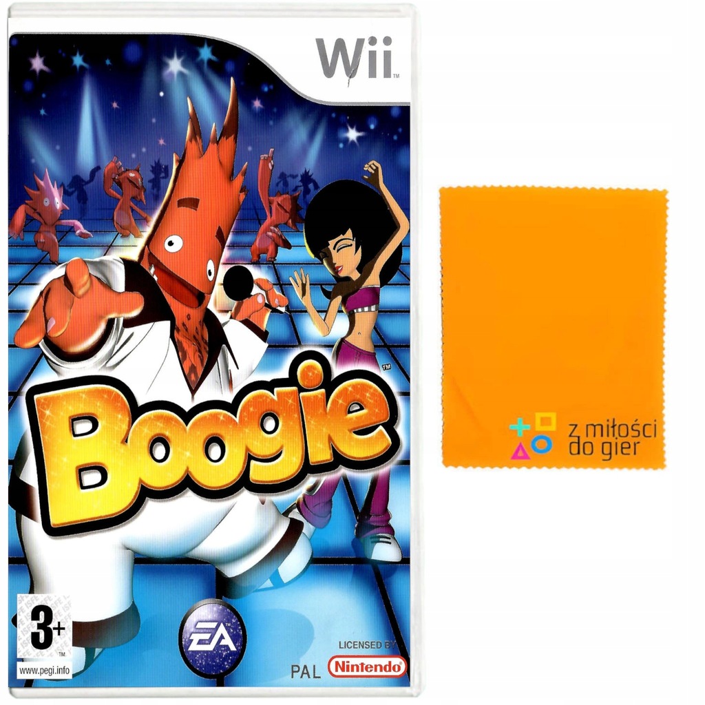 gra dla dzieci NINTENDO WII BOOGIE rozśpiewaj się i zatańcz w rytmie hitów!