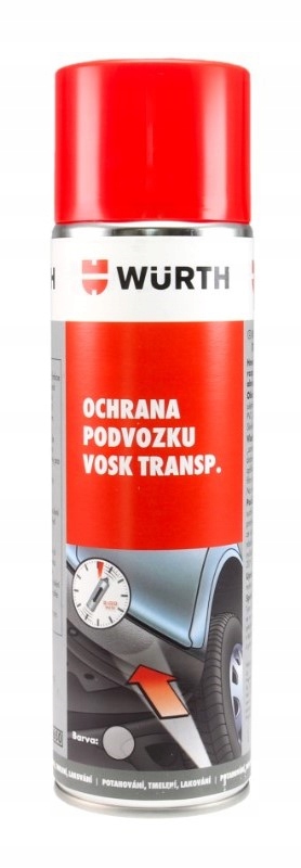 WURTH DO KONSERWACJI PODWOZIA WOSK BEZBARWNY 500ML - 13673786972 ...