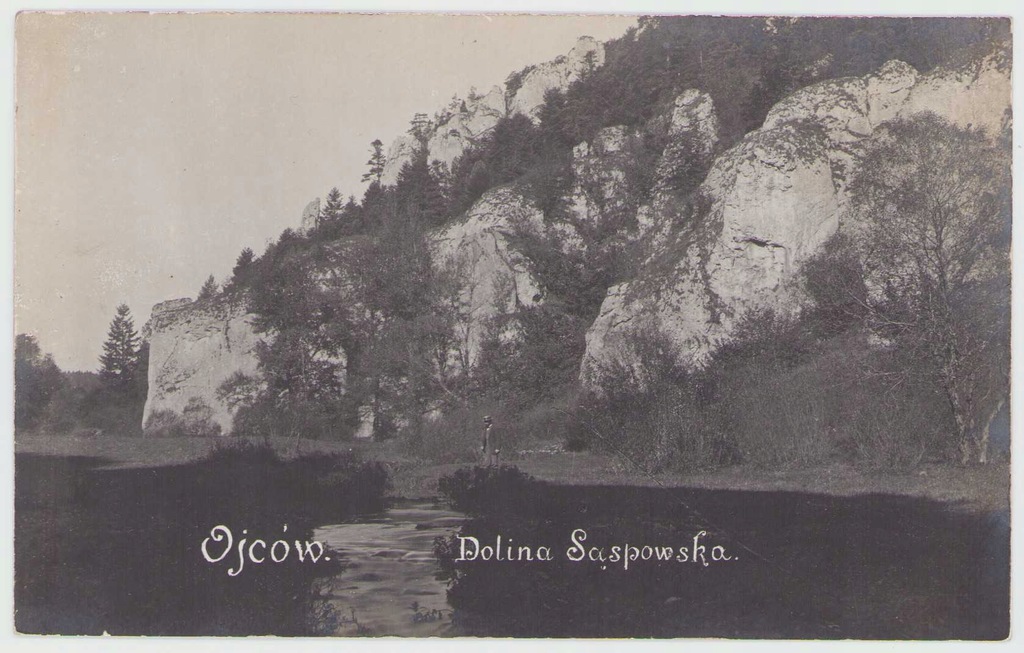 OJCÓW- Dolina Sąspowska- Fot. B. WOLNIEWICZ- ca. 1915
