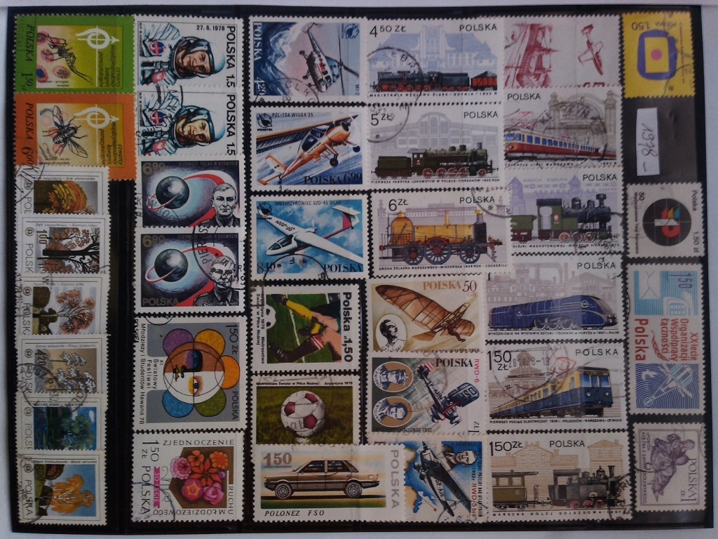 znaczki rocznik 1978