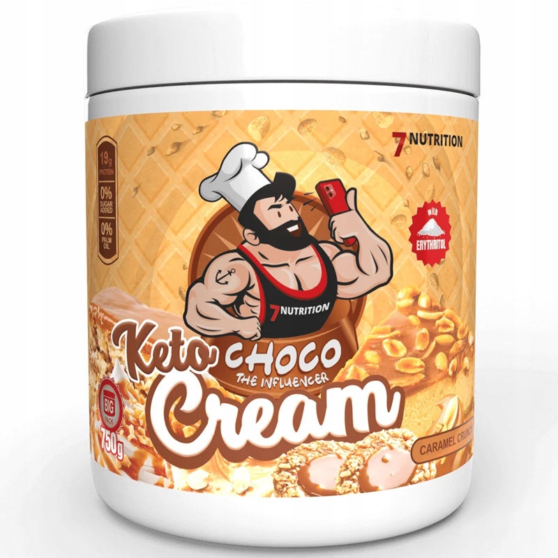 7NUTRITION Choco The Influencer Keto Cream 750g