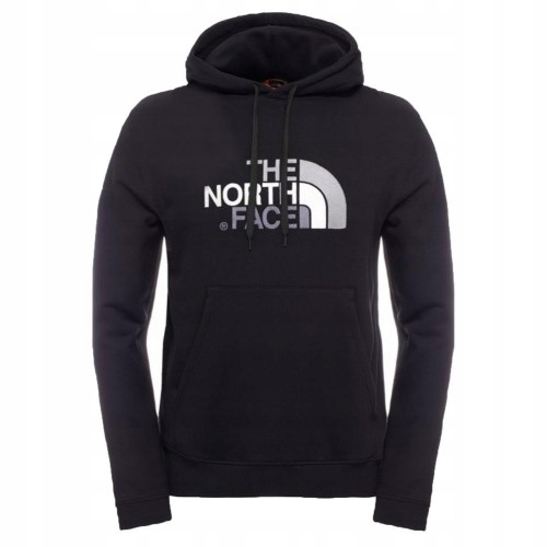 The North Face Mens bluza wkładana kaptur CZARNA L