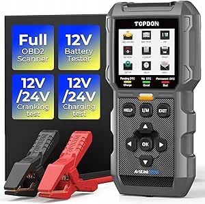 TOPDON AL500B skaner OBD2 i tester baterii 12/24 V -5%