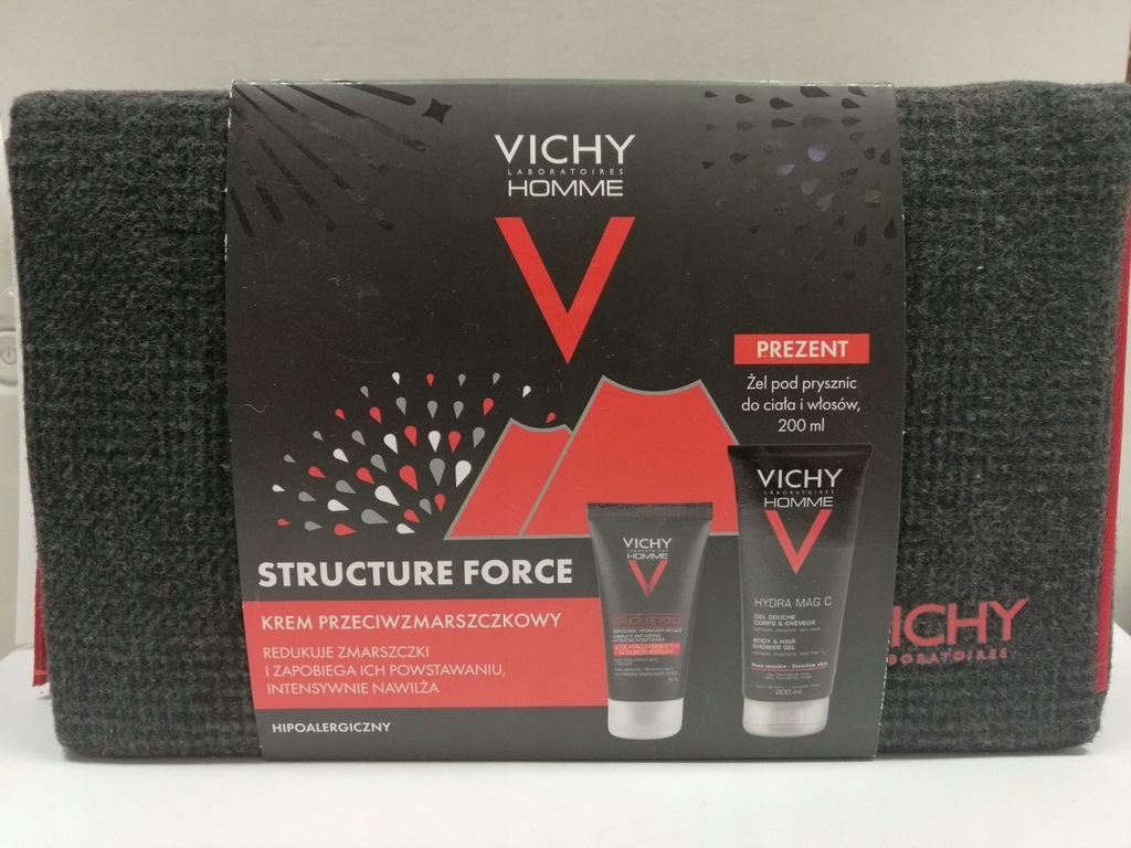 VICHY zestaw Homme STRUCTURE FORCE anti-ageing