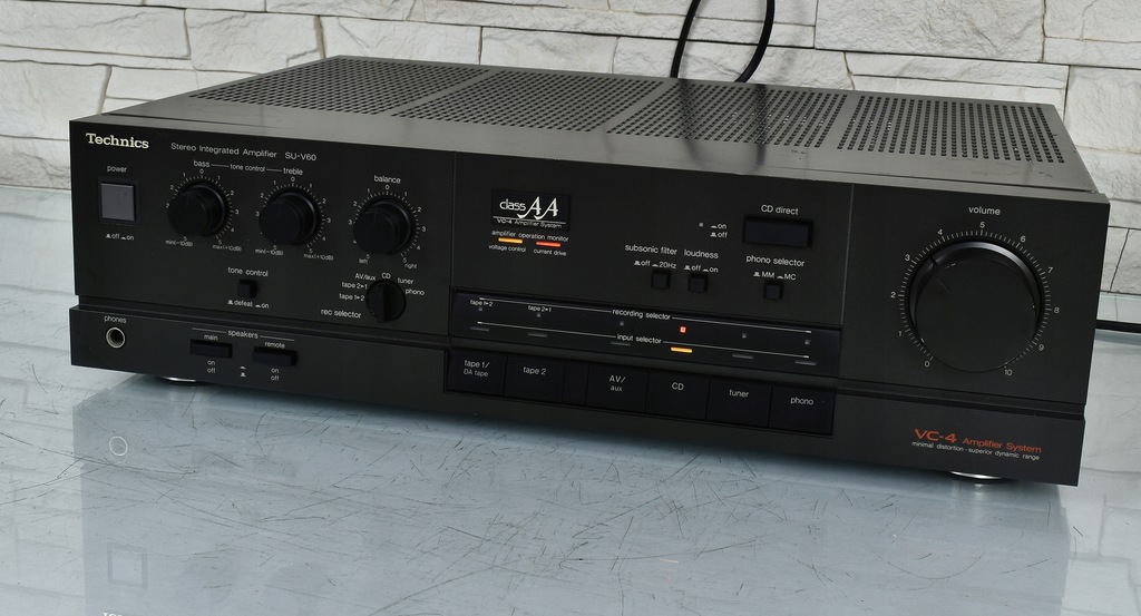 Technics SU-V60 Wysokiej klasy wzmacniacz stereo