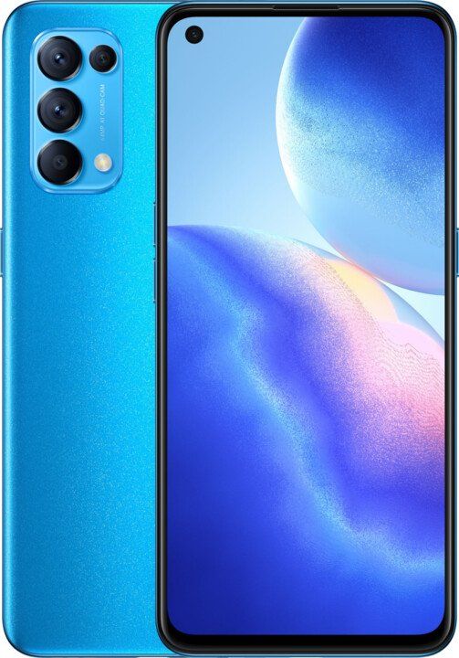 Smartfon Oppo Reno5 8 GB / 128 GB 5G PIĘKNY NIEBIESKI, FAKTURA VAT