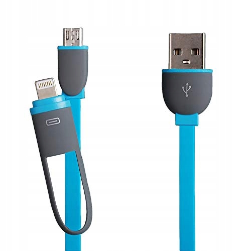 Kabel ładujący USB na micro USB/ Lightning