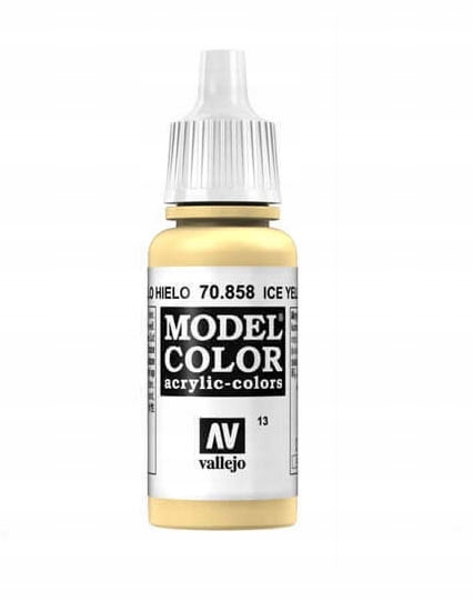 Vallejo Model Color 858-17 ml. Ice Yellow NEW