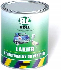 BOLL LAKIER STRUKTURALNY DO PLASTIKU SZARY 1000ML