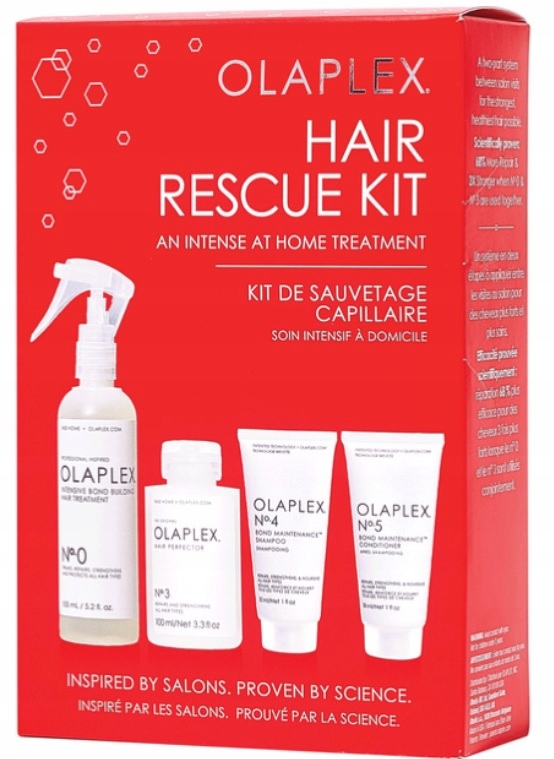OLAPLEX ZESTAW HAIR RESCUE KIT NO.0 NO.3 NO.4 NO.5 12320614038 oficjalne archiwum Allegro