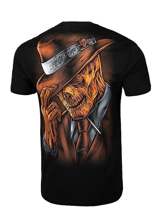 PIT BULL t-shirt koszulka MAN IN HAT czarna S