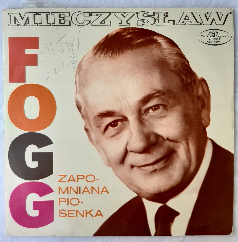 Купить MIECZYSLAW FOGG Forgotten Song винил AUTOGRAF: отзывы, фото, характеристики в интерне-магазине Aredi.ru
