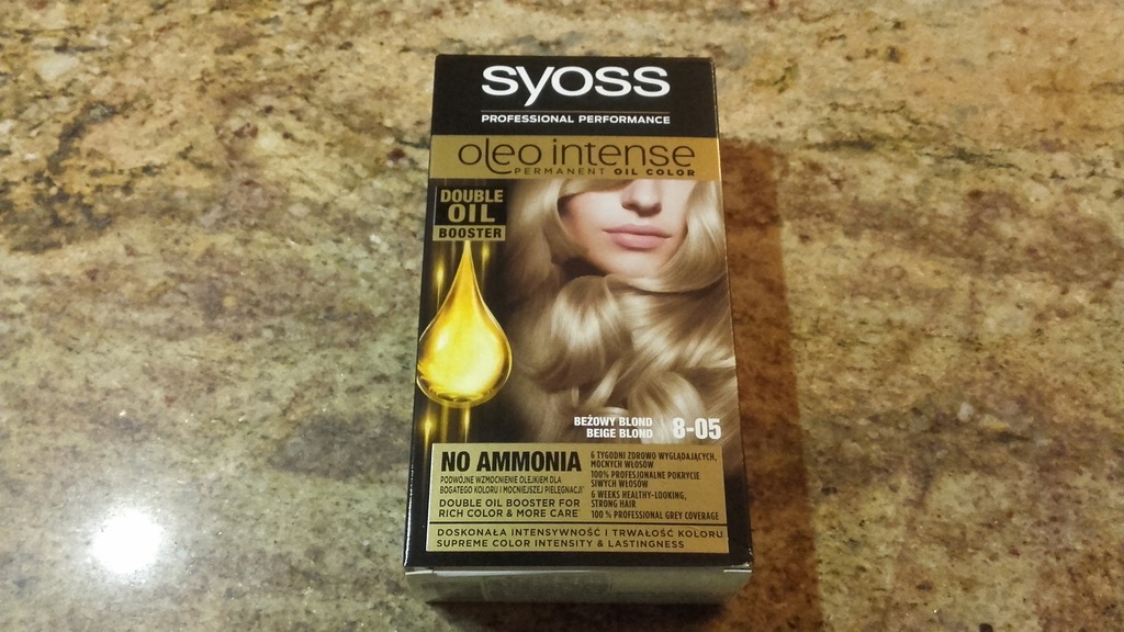 Краска для волос oleo intense 8-05 бежевый блонд syoss - 92 фото